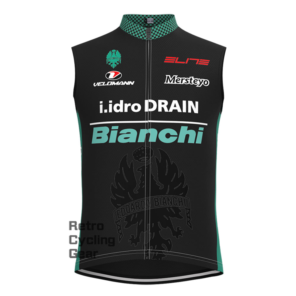 black  Bianchi Long Sleeve Cycling Kits