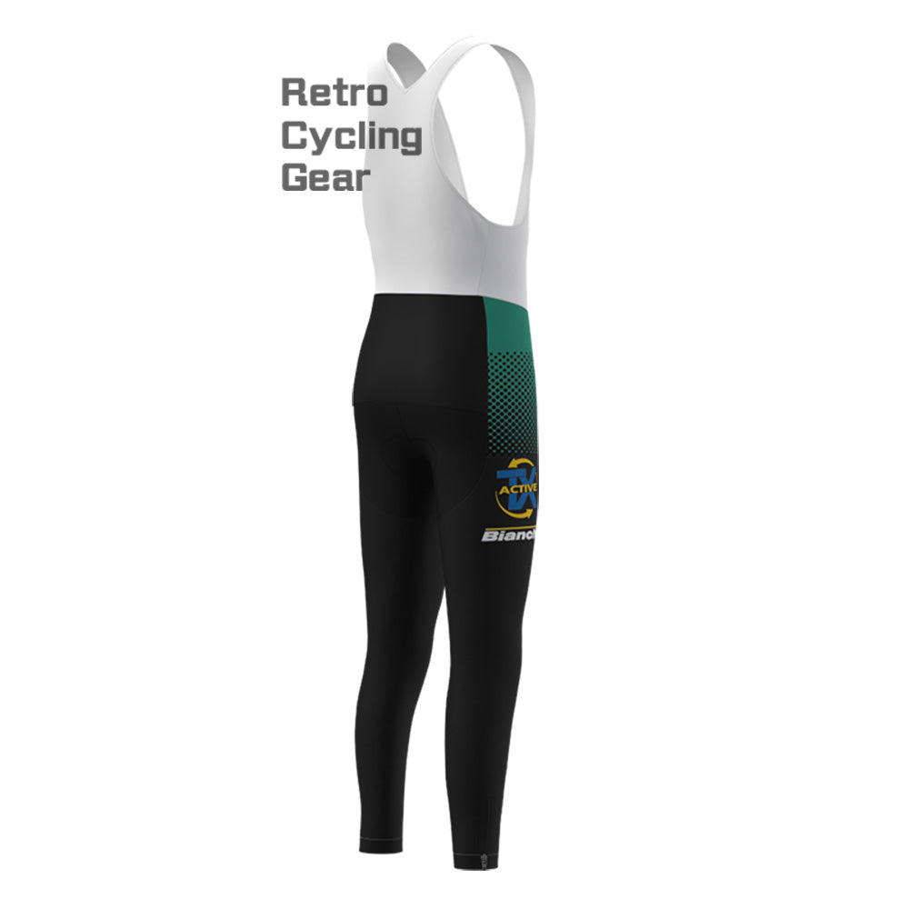 black  Bianchi Long Sleeve Cycling Kits