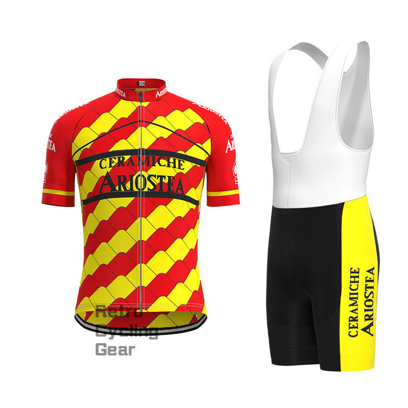 Ariostea Retro Long Sleeve Cycling Kit