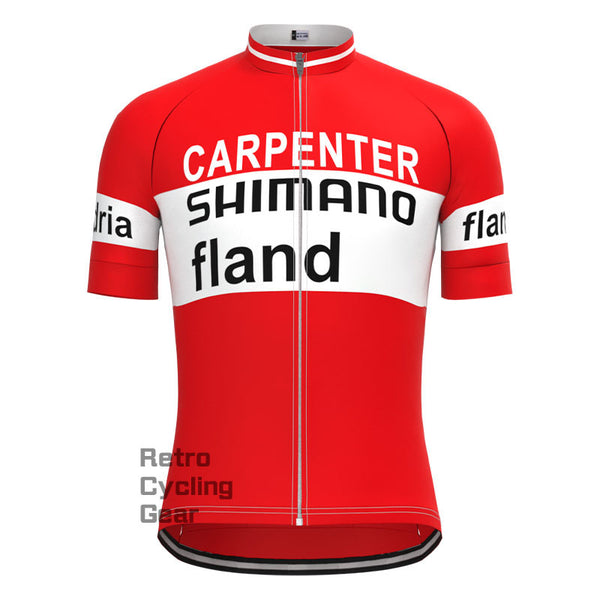 1972 SHIMANO Retro Short Sleeves Cycling Jersey