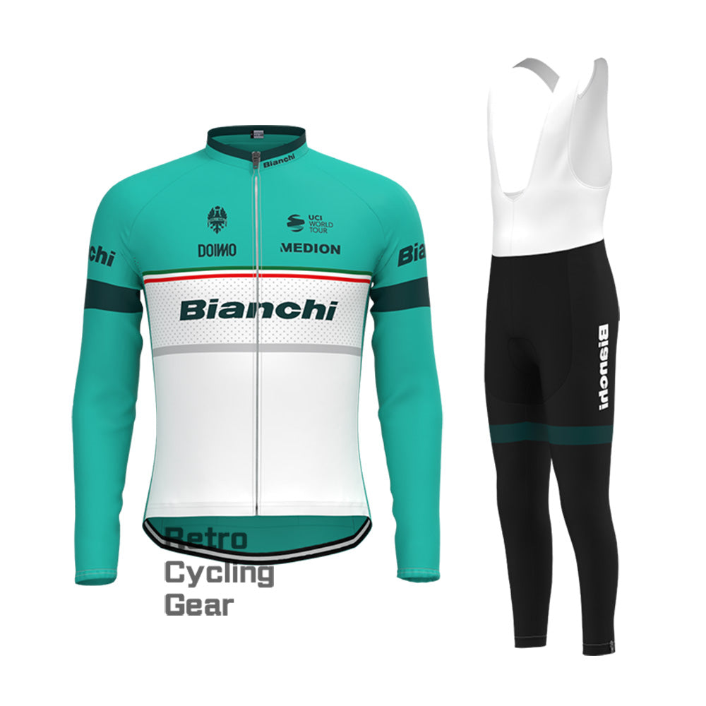 uci  Bianchi Long Sleeve Cycling Kits