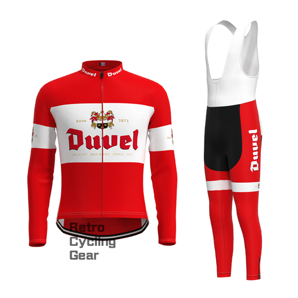 Duuel Retro Long Sleeve Cycling Kit