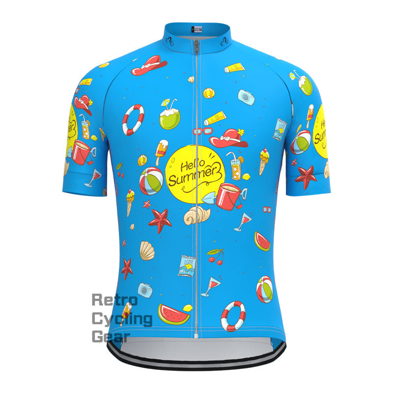 Sandy Beach Short Sleeves Cycling Jersey