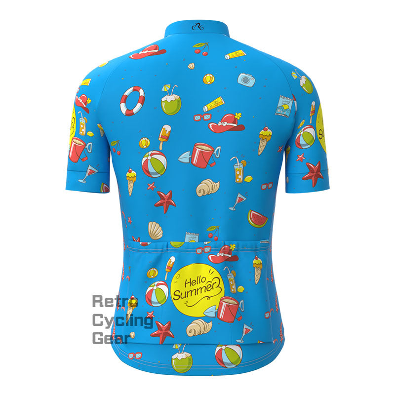 Sandy Beach Short Sleeves Cycling Jersey