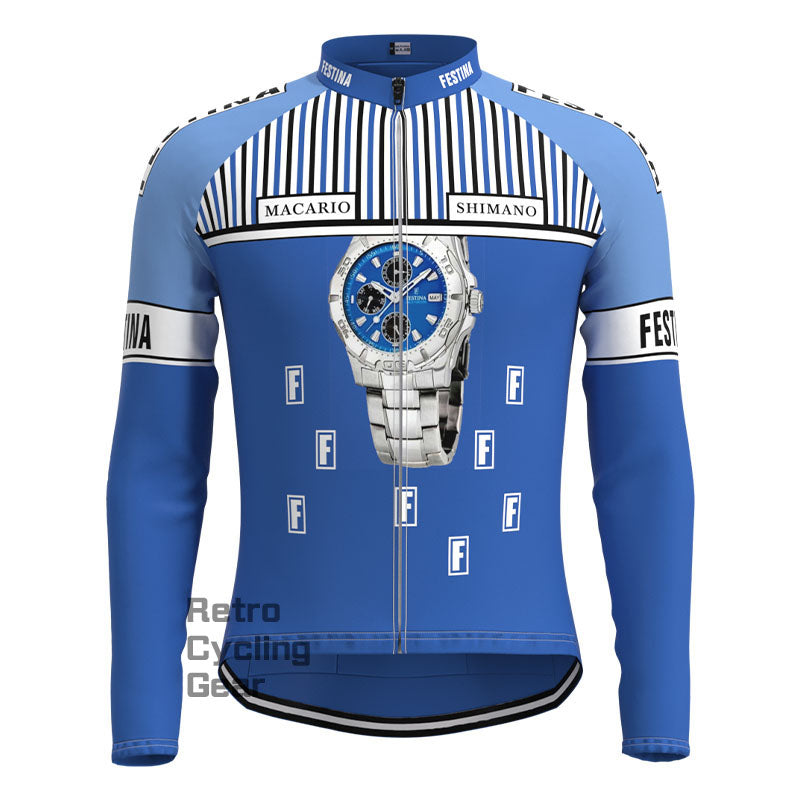 Macario Retro Long Sleeve Cycling Kit