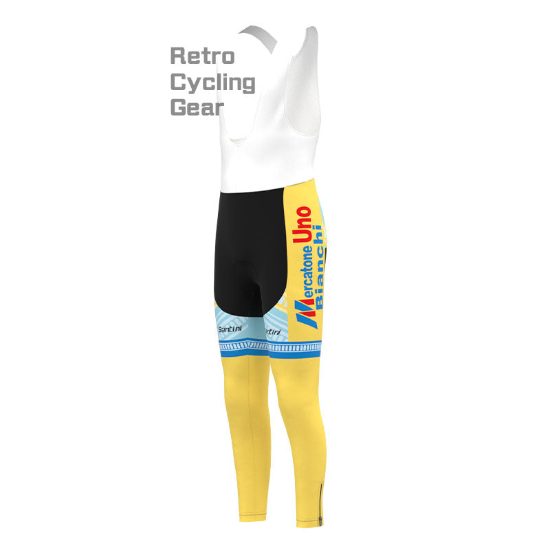 Mercatone Uno Retro Langarm-Fahrradset