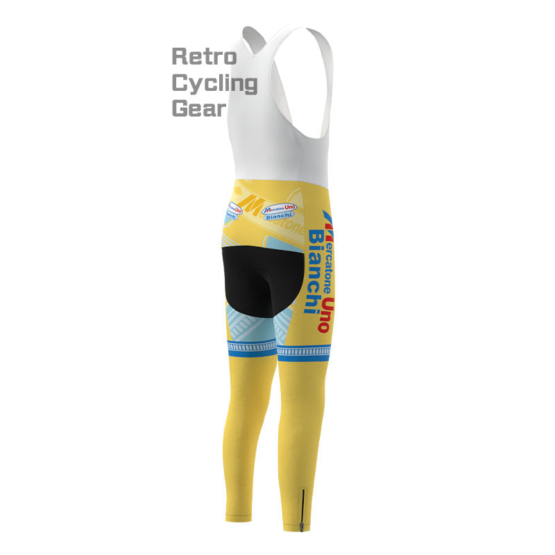 Mercatone Uno Retro Langarm-Fahrradset
