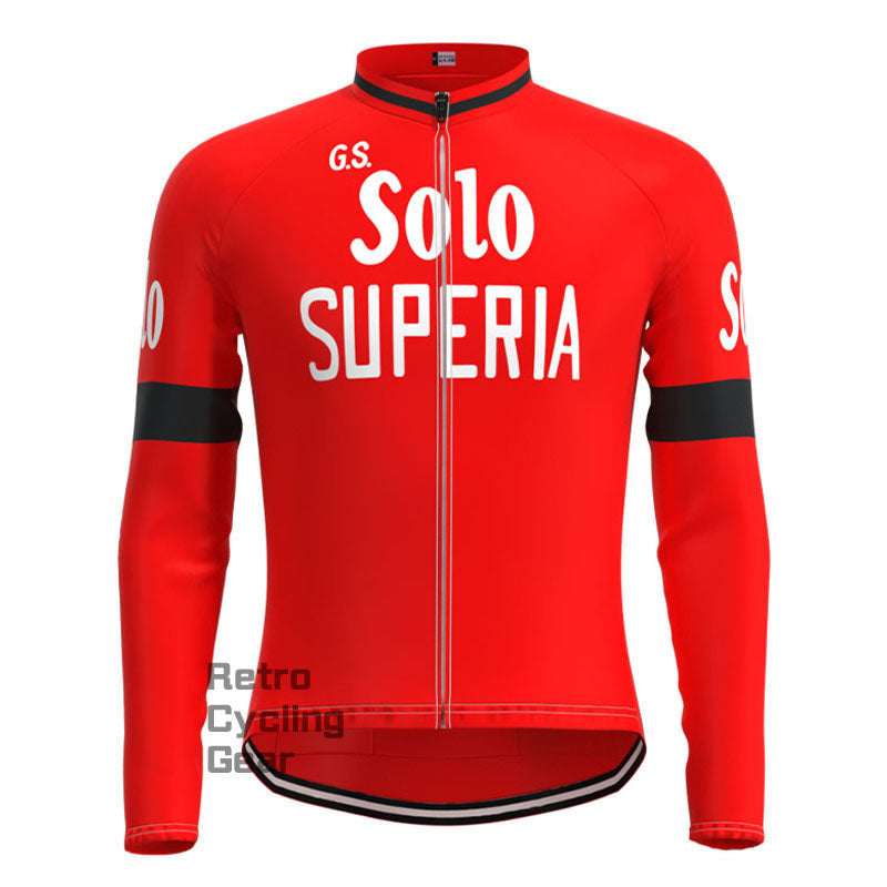 Solo Superia Retro Long Sleeve Cycling Kit