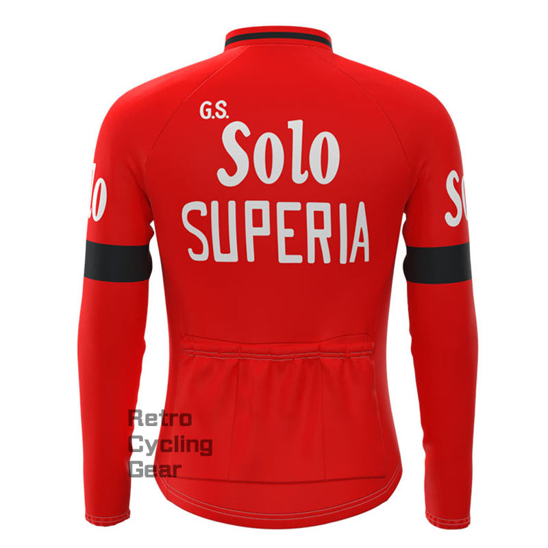 Solo Superia Retro Long Sleeve Cycling Kit